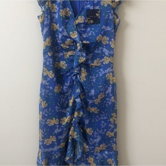 Forest Lily Ruffled  Dress Floral 6 Wedding, Baby shower - Picture 1 of 6